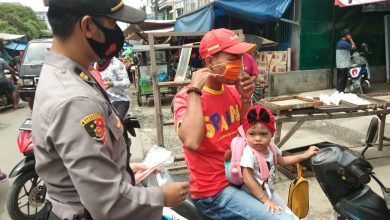 Photo of Ops Yustisi Polsek Tanjung Morawa Hanya Mendapati 6 Warga Gak Pakai Masker