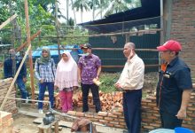 Photo of Wabup Zarnawi Tinjau Progres Pembangunan RTLH Kementerian PUPR di Barumun Selatan .
