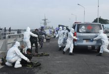 Photo of Danlantamal I Pimpin Latihan Operasi SAR Di Perairan Laut Belawan
