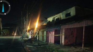 Photo of 8 Kios di Jalan Pelangi Medan Terbakar