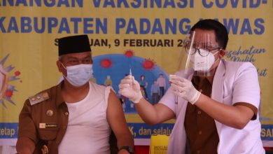 Photo of Kapolres, Wabup dan Sekda Palas,Telah Disuntik  Vaksin Sinovac