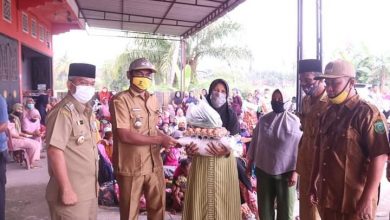 Photo of Wabup Zarnawi Tinjau Penyaluran Bantuan Sembako Kemensos di Desa Hasahatan Jae 