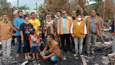 Photo of SP-Bun Bersama Managemen PTPN III Distrik Asahan Berikan Tali Asih Kepada Karyawan Korban Kebakaran