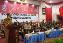 Photo of Bupati Deli Serdang Terima Kedatangan Peserta Latsitardanus XLI Tahun 2021
