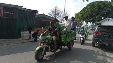 Photo of Semprot Desinfektan Muspika Batang Kuis Bawa Keranda Mayat