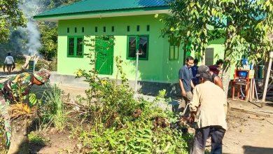 Photo of Sudah Rampung, Satgas TMMD Kodim 0204/DS Lanjutkan Pembenahan Halaman Musholla Al Kahfi