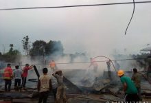Photo of Tanah Karo Kebakaran, Sejumlah Keluarga Kehilangan Tempat Tinggal