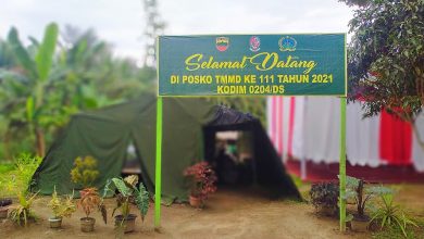 Photo of Jelang Penutupan, Satgas Kodim 0204/DS Persiapkan Posko TMMD