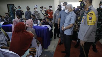 Photo of Forkopimda Asahan Tinjau Vaksinasi Covid 19 Tahap ll Di Gedung Serbaguna
