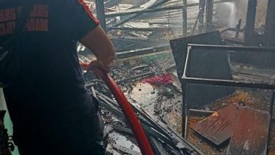 Photo of Sijago Merah Ludeskan Satu Unit Rumah Warga Di Patumbak