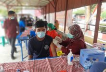 Photo of Gebyar Kemerdekaan RI Ke 76, Polsek Galang Bersama Balit Perkebunan Sei Putih Gelar Vaksinasi Dosis Pertama
