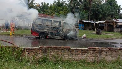 Photo of Mobil Warga Dolok Terbakar di Galang, Rencananya Hendak ke Hamparan Perak