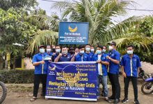 Photo of DPC Partai Nasdem Kecamatan Galang Bagikan 1000 Masker ke Pengendara