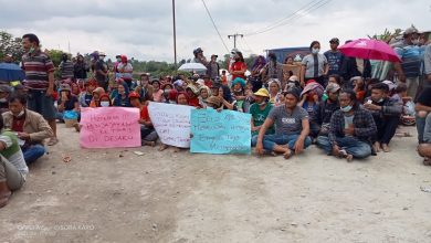 Photo of Abaikan Kesepakatan,Masyarakat Desa Kandibata Gruduk PT.Karo Bumi Energi, Minta Segala Kegiatan Harus Dihentikan