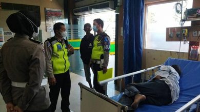 Photo of Berdiri di Depan Alfamart Simarmata Terkapar Ditabrak Yamaha Soul