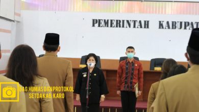 Photo of Bupati Karo Lantik Dan Kukuhkan Pejabat Pimpinan Tinggi Pratama Dan Pejabat Administrator Pemkab Karo