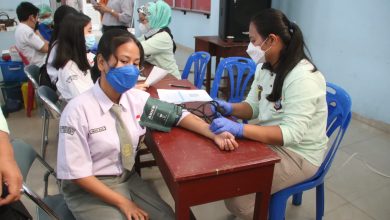 Photo of Polresta Deli Serdang Vaksinasi Pelajar di Perguruan Methodist