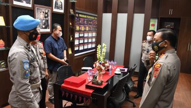 Photo of Pulang dari Afrika Aipda Saman Disambut Kapolres Sergai