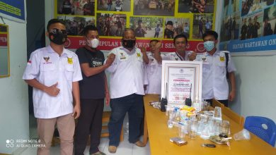 Photo of LSM DPD Tamperak Medan Sambangi Kantor Redaksi Media Online-net