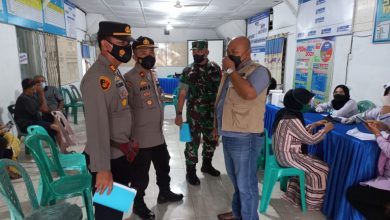 Photo of Forkopincam Galang Dampingi Kasat Binmas Polresta Deli Serdang Monitoring Vaksinasi di Sejumlah Desa