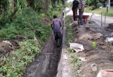 Photo of Paret Beton Tanpa Plank Nama di Desa Sialang Deli Serdang