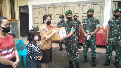Photo of Dan Yon 125/SMB Berikan Bantuan Jalinan Kasih Kepada Penyandang Desabilitas Dan Yatim Piatu