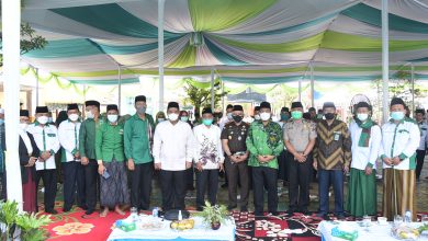 Photo of Pimpinan Pondok Pesantren NU Al Qomariyah Hadiri Harlah Nahdlatul Ulama ke 96 di Tanjung Morawa