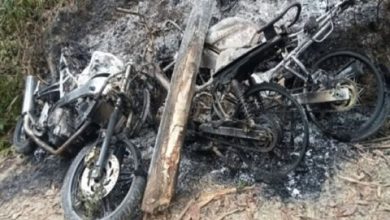 Photo of 3 Motor Polisi Dibakar Saat Penggerebekan Ladang Ganja