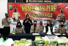 Photo of 4 Pengedar Narkoba Diamankan Polisi di Medan, Barang Bukti 58 Kg Sabu dan 3.340 Buutir Pil Ekstasi