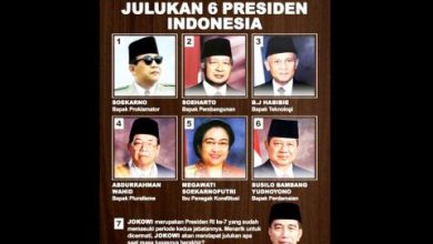 Photo of Presiden-presiden RI  yang Lalu Telah Mendapat Julukan, Apa Julukan Untuk Jokowi?