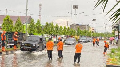 Photo of Hujan Lebat Sebabkan Ratusan Rumah dan Jalan Protokol di Kota Binjai Terendam Banjir