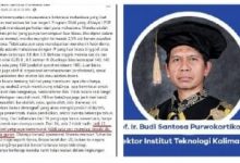 Photo of Rektor Tuding Mahasiswi Berjilbab Mirip Manusia Gurun, Berikut Tulisan Lengkapnya…