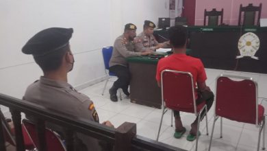 Photo of Pengadilan Negeri Sibuhuan Hukum Pelanggar  Perda Palas no.7 Thn 2015  20 Hari Penjara