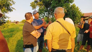 Photo of Babinsa Hentikan Bangunan Milik Cicit Sultan Deli di Perbaungan