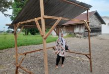 Photo of Tengku Nurhayati Kembali Dirikan Gubuk di Atas Tanah Miliknya di Perbaungan