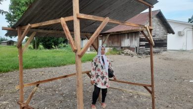 Photo of Gubuk Milik Cicit Sultan Deli di Perbaungan Digeser OTK, Kadus Ngaku di Luar Kota