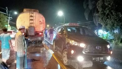 Photo of Mantan Bupati Sergai Kecelakaan Tunggal di Tanjung Morawa