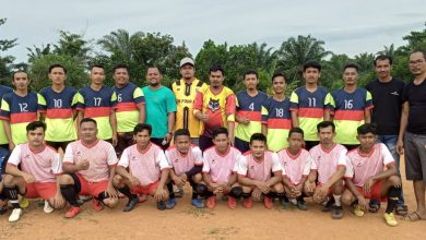 Photo of Kompetisi Liga  Desa Ujung Batu IV Resmi Dibuka Sekdes Zainal Abidin