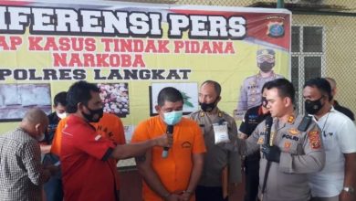 Photo of 2 Kurir Serta Sabu Seberat 1.157,4 Gram Diamankan Polres Langkat