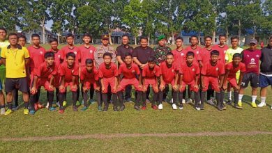 Photo of Tiga Pilar Kukuhkan Tim Sepakbola dengan Nama Forkopimcam Galang FC