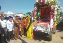 Photo of Sambut HUT RI ke-77, Kecamatan Hutaraja Tinggi Laksanakan Karnaval Serta Kirab Budaya