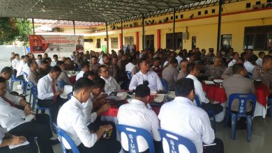 Photo of Kapolresta Deli Serdang Coffee Morning dan Anev bersama Para Perwira