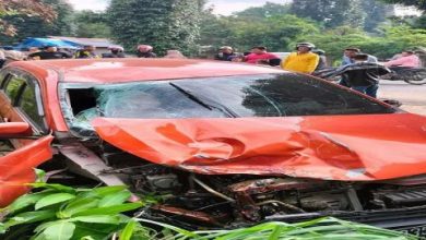 Photo of 1 Tewas dan 1 Kritis, Mobil Tabrak Sepeda Motor di Jalan Lubuk Pakam-Batang Kuis