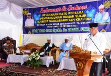 Photo of Wabup Deli Serdang Lakukan Peletakan Batu Pertama Rumah Suluk Tarekat Naqsabandiyah Khalidiyah