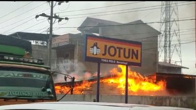 Photo of Tungku Api Hanguskan Rumah Merangkap Kedai Kopi Milik Ginting