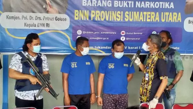 Photo of Lagi Kemas Puluhan Kilo Sabu, 2 Kurir Warga Aceh Disergap di Hotel Medan Tuntungan