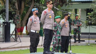 Photo of Kapolresta Deli Serdang Pimpin Apel Sinergitas di Kodim 0204/DS