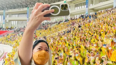 Photo of Hadiri Pembukaan Muktamar Muhammadiyah, Puan Maharani Disoraki 1 Stadion