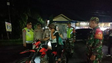 Photo of Setelah Dengar Curhatan Warga, Polsek Serbalawan Gelar Razia Gabungan