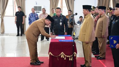 Photo of Darwin Zein Pensiun, H Timur Tumanggor Resmi Dilantik jadi Sekda Deli Serdang